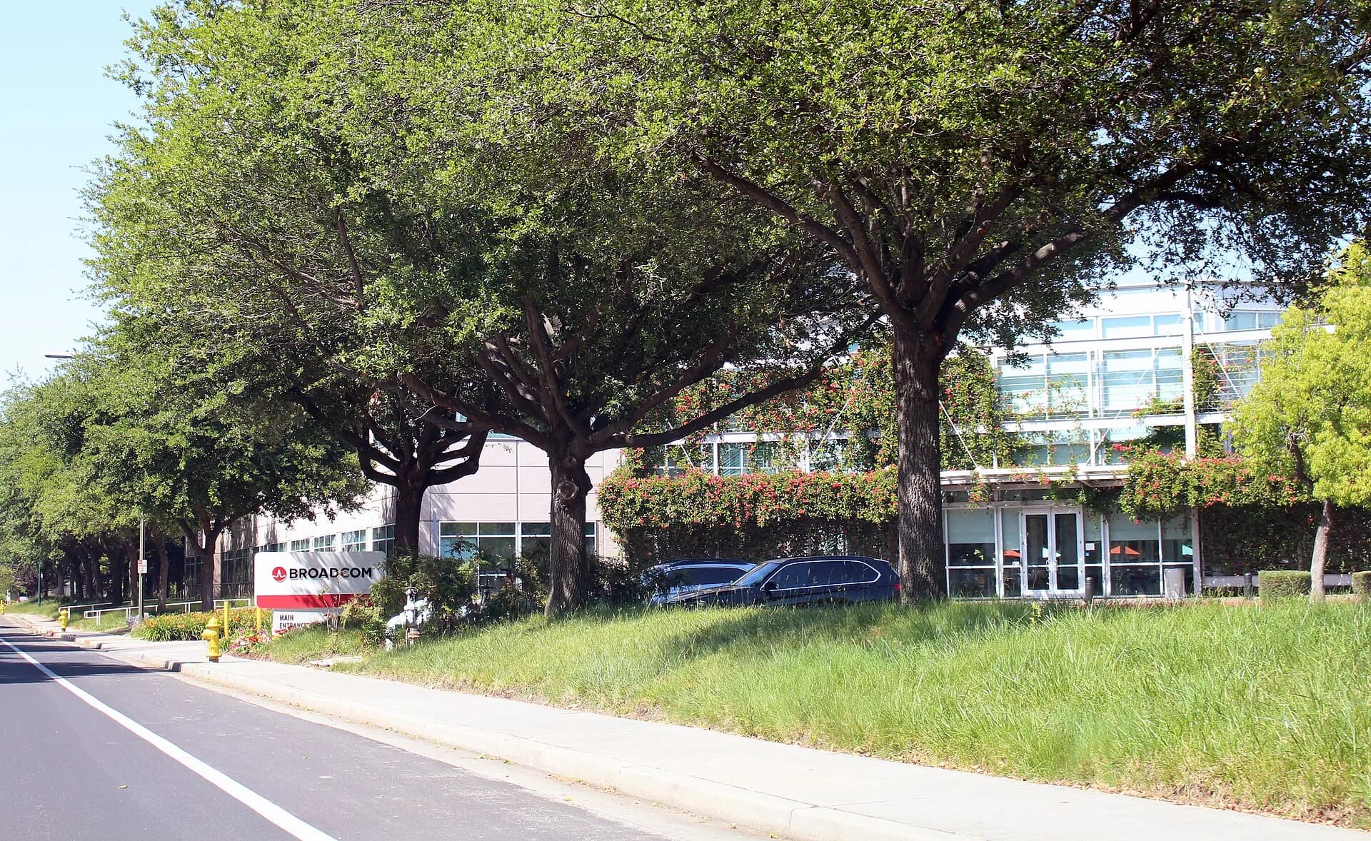 Broadcom headquarters in San Jose, California