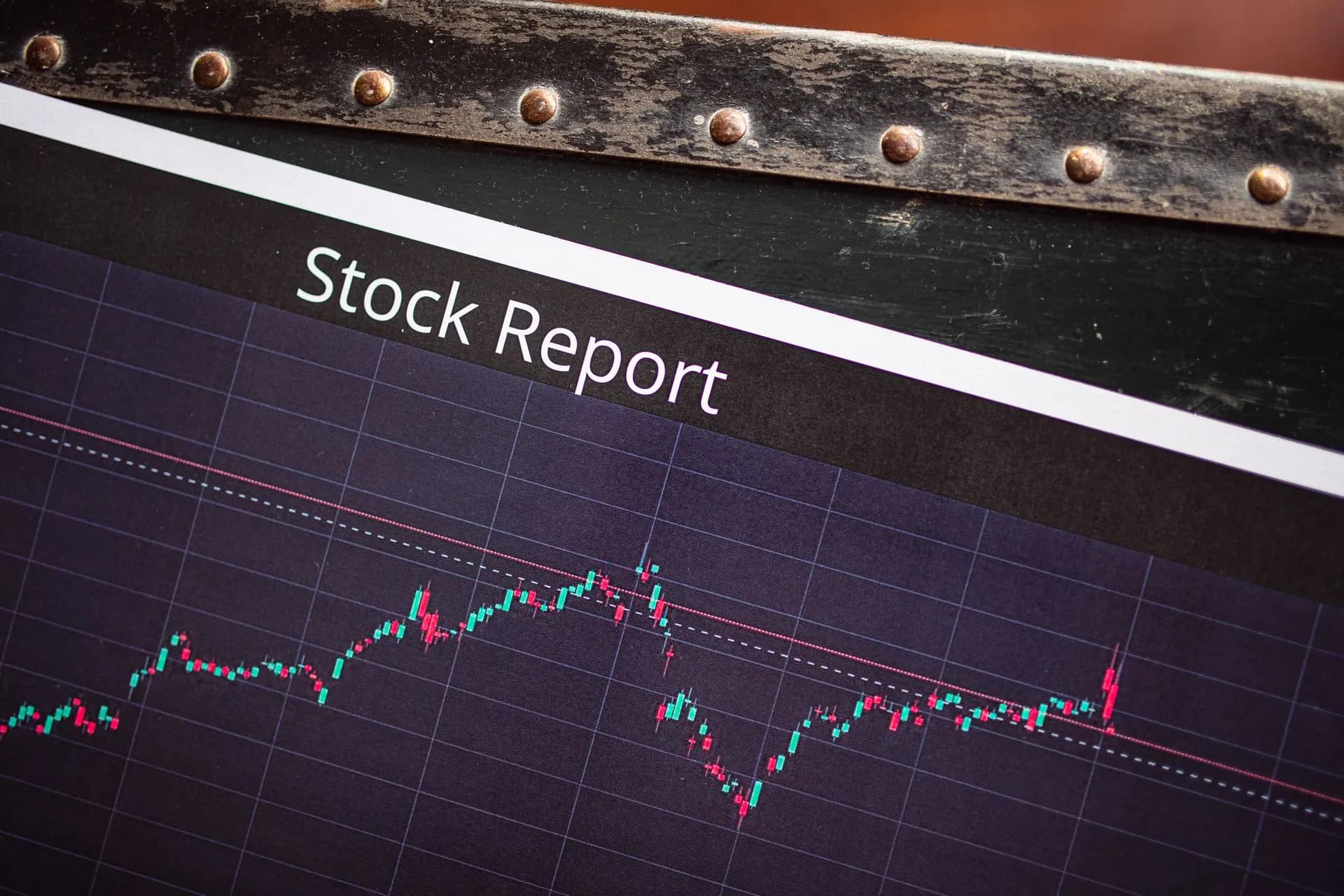 Detailed view of a stock report displaying a market performance graph with data trends, illustrating Evernorth's 473 million-XRP treasury heads to Nasdaq as XRPN after a filing delay