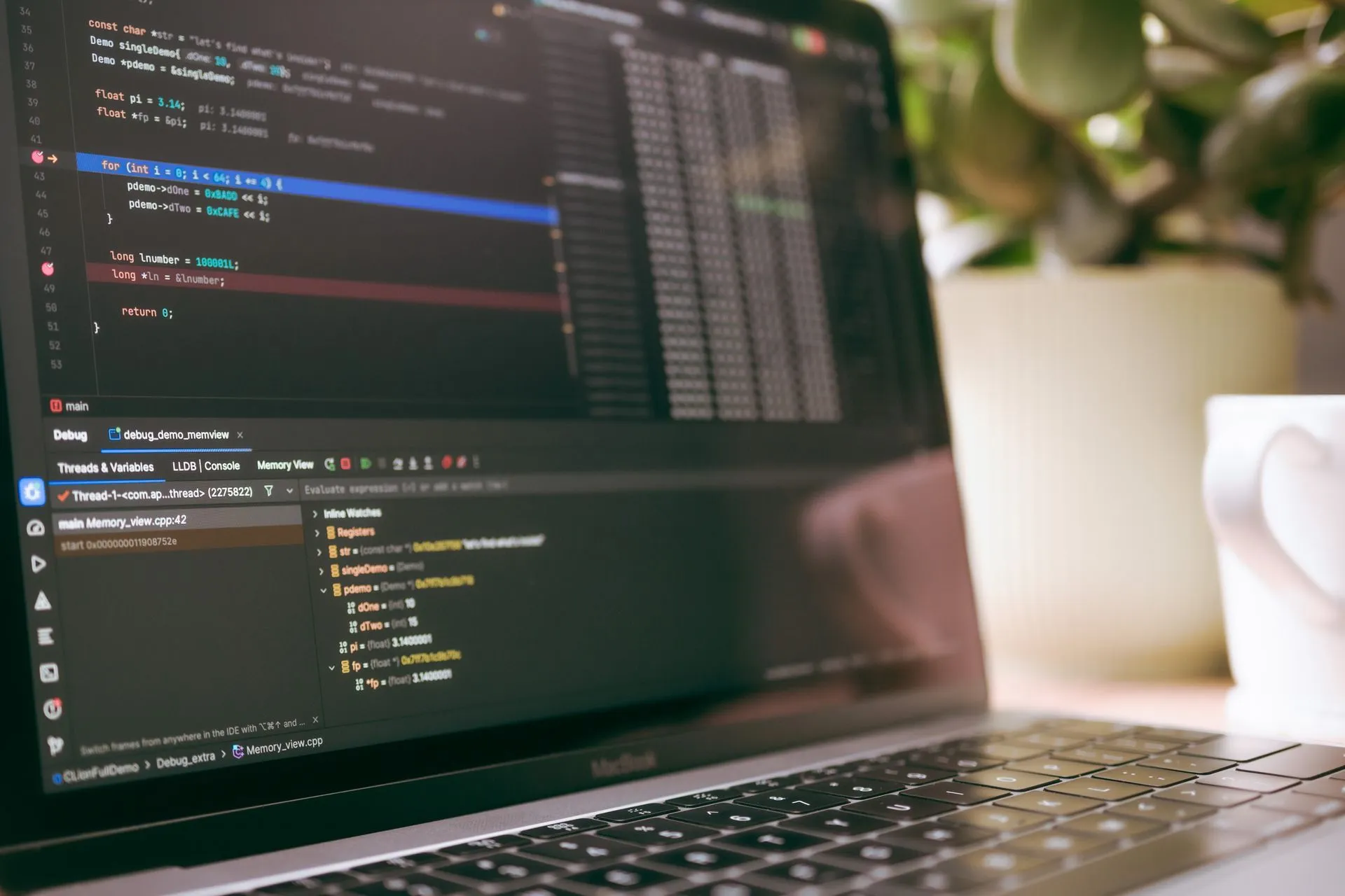 A laptop screen showing programming code and debugging tools, ideal for tech topics, illustrating Google Gemini skills replace Gems on November 17 as Google pushes a mix of models