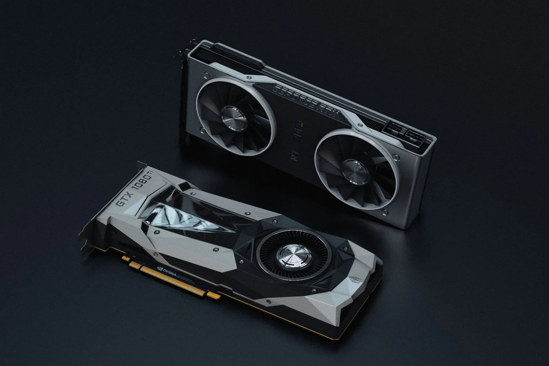A close-up view of modern GPU units, ideal for gaming and tech visuals, illustrating Unsloth Studio flaw could let a poisoned AI model run its code just by being inspected