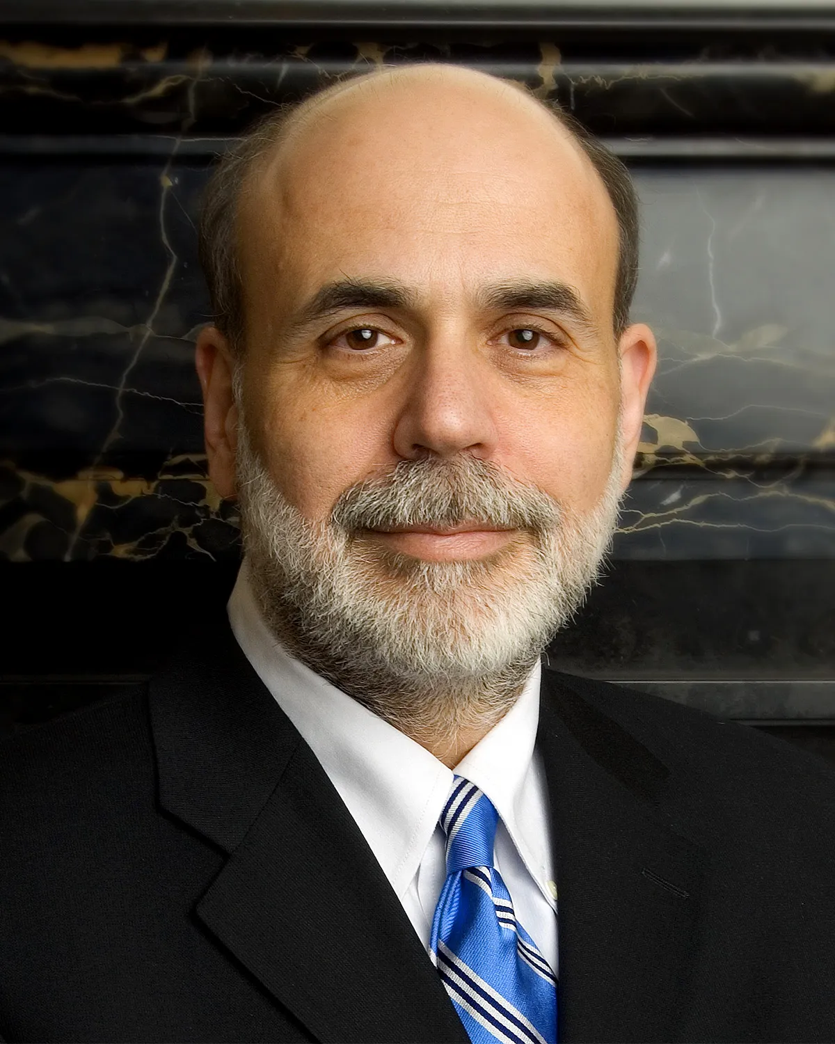 Official portrait of Federal Reserve Chairman Ben Bernanke, illustrating Anthropic Long-Term Benefit Trust adds former Fed chair Ben Bernanke as fourth trustee