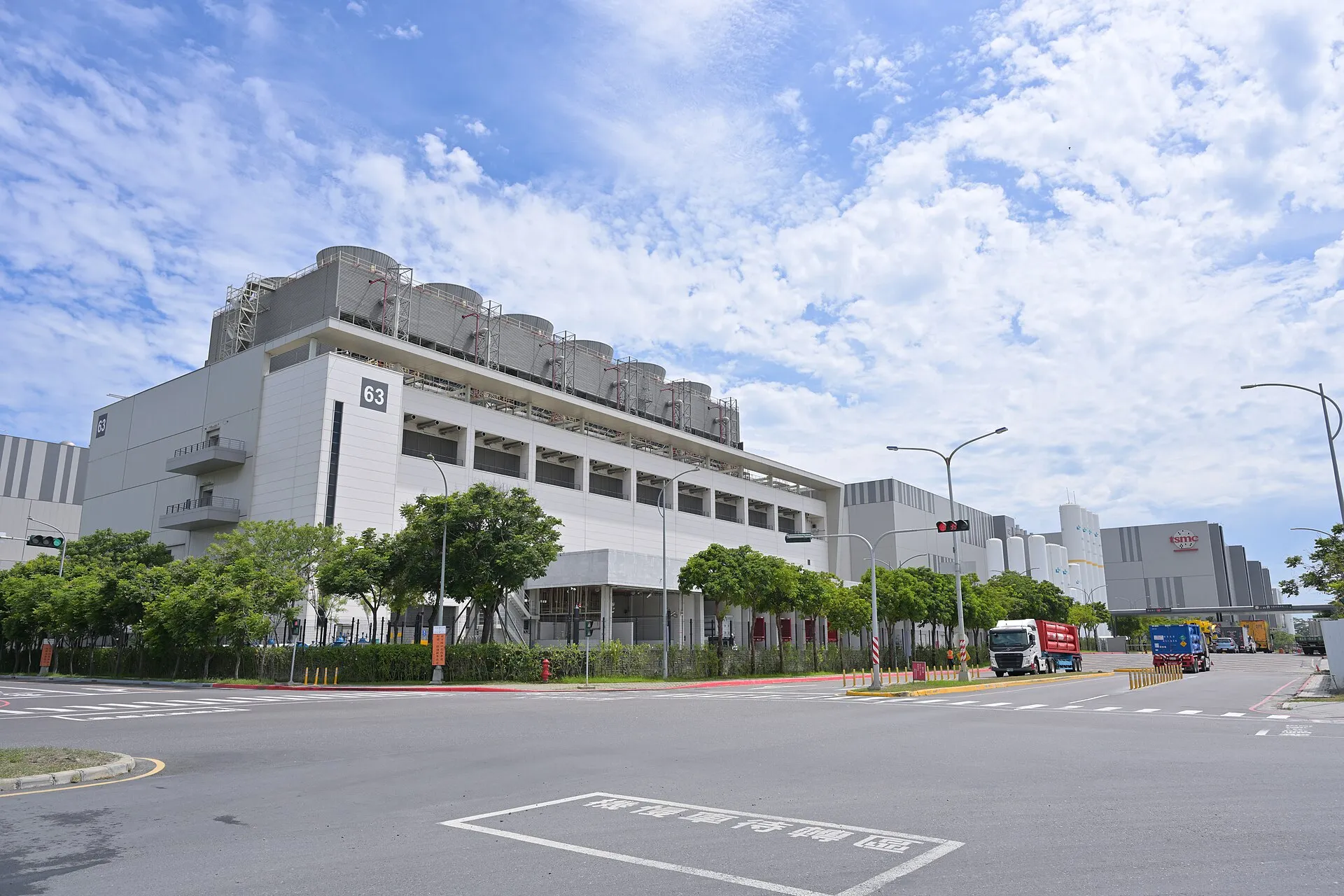 TSMC Fab 18 in Southern Taiwan Science Park, illustrating TSMC Q2 earnings